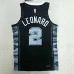 NBA 2 Leonard 2022-23 noir Statement Edition Maillot